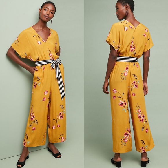 Anthropologie Pants - Anthropologie Corey Lynn Calter Floral Jumpsuit